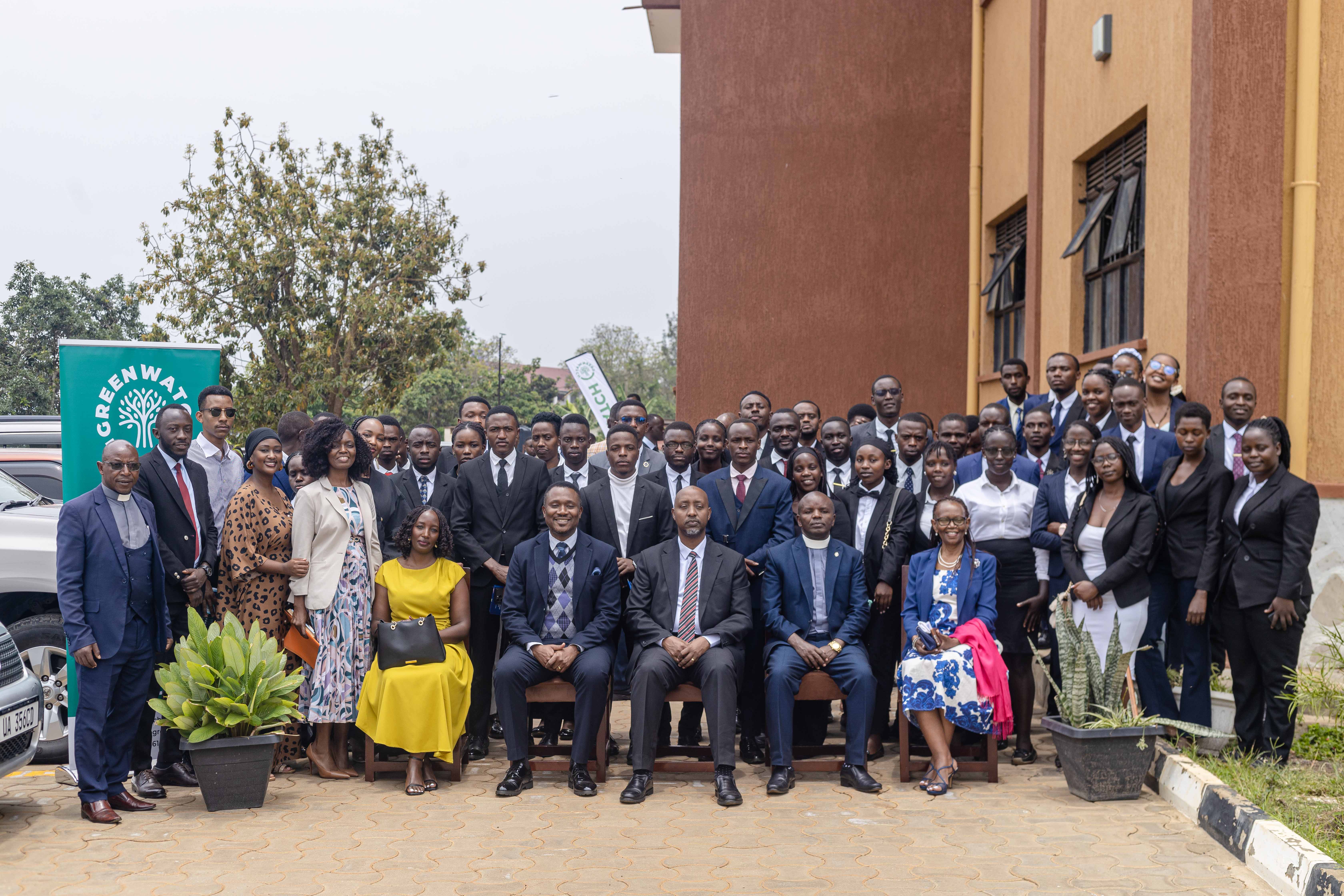 A group photo from the Hon. Justice Kenneth Kakuru Memorial Lecture held on 12th March 2026 at Bishop Stuart University