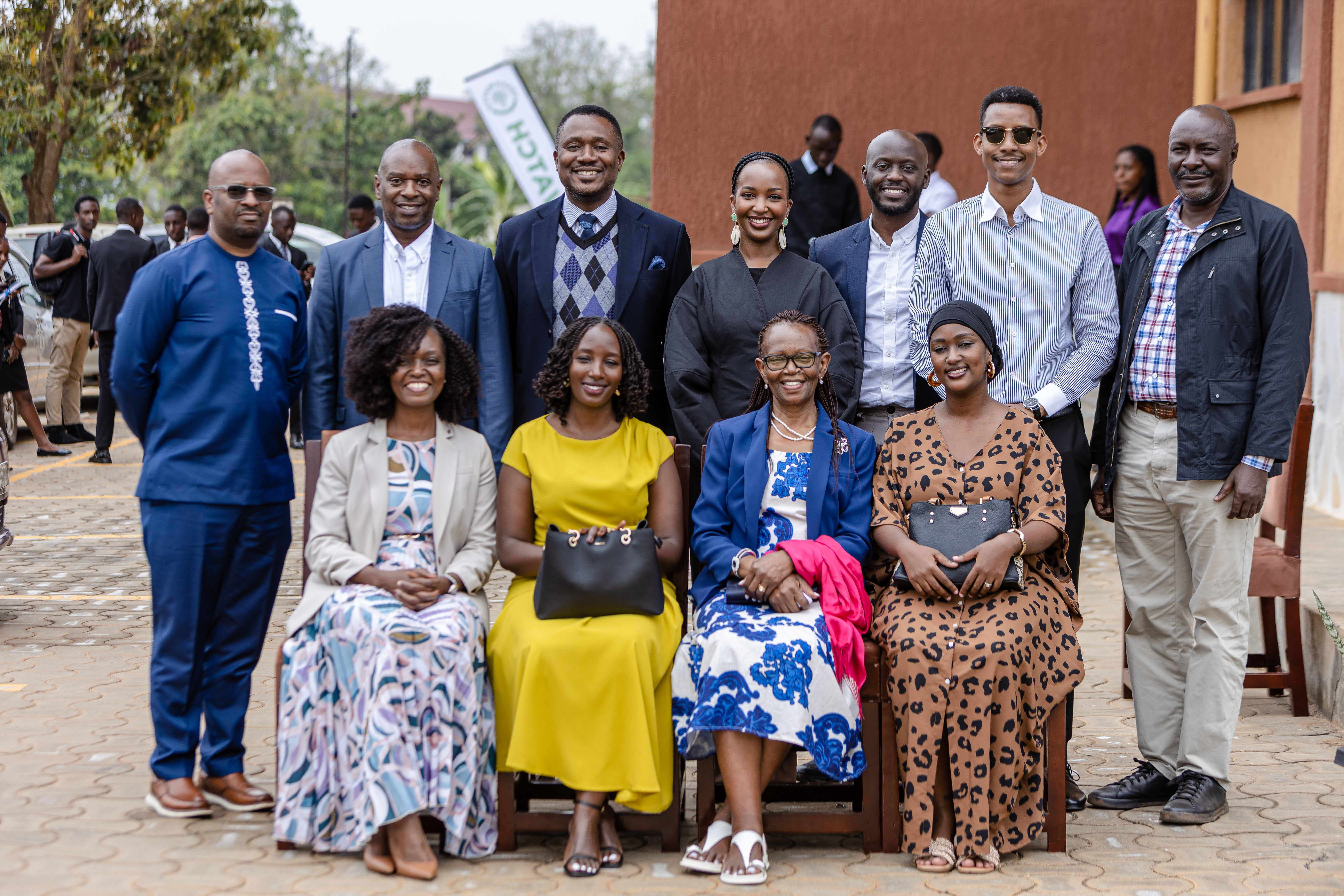 the family of The Late Hon. Justice Kenneth Kakuru and Dr. Daniel Ruhweza (Senior Lecturer, School of Law Makerere University)
