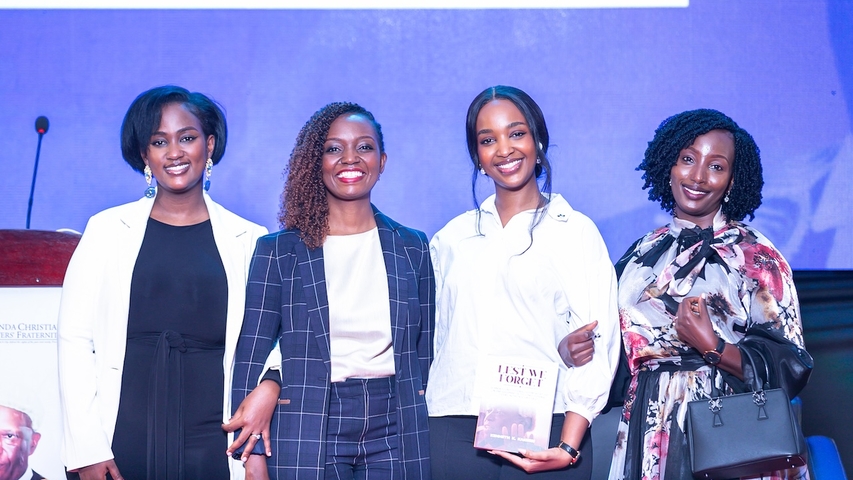 The late Hon. Justice Kenneth Kakuru's Daughters and Wife