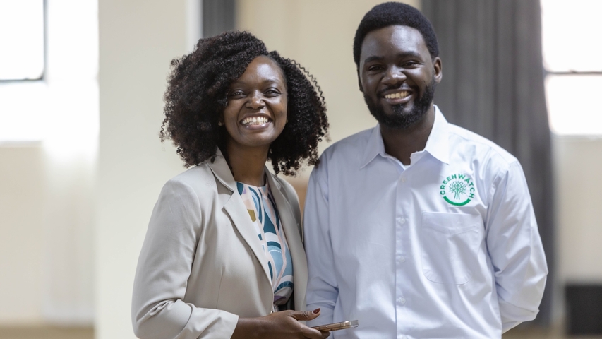 Samantha Atukunda and Collins Alan Mpewo (Greenwatch)