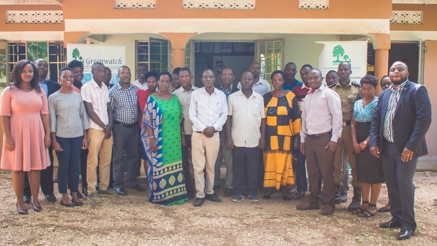 Group Photo: Rakai Local government officials, Rakai district, Uganda
