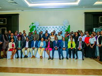 A group photo to wrap up the ceremony